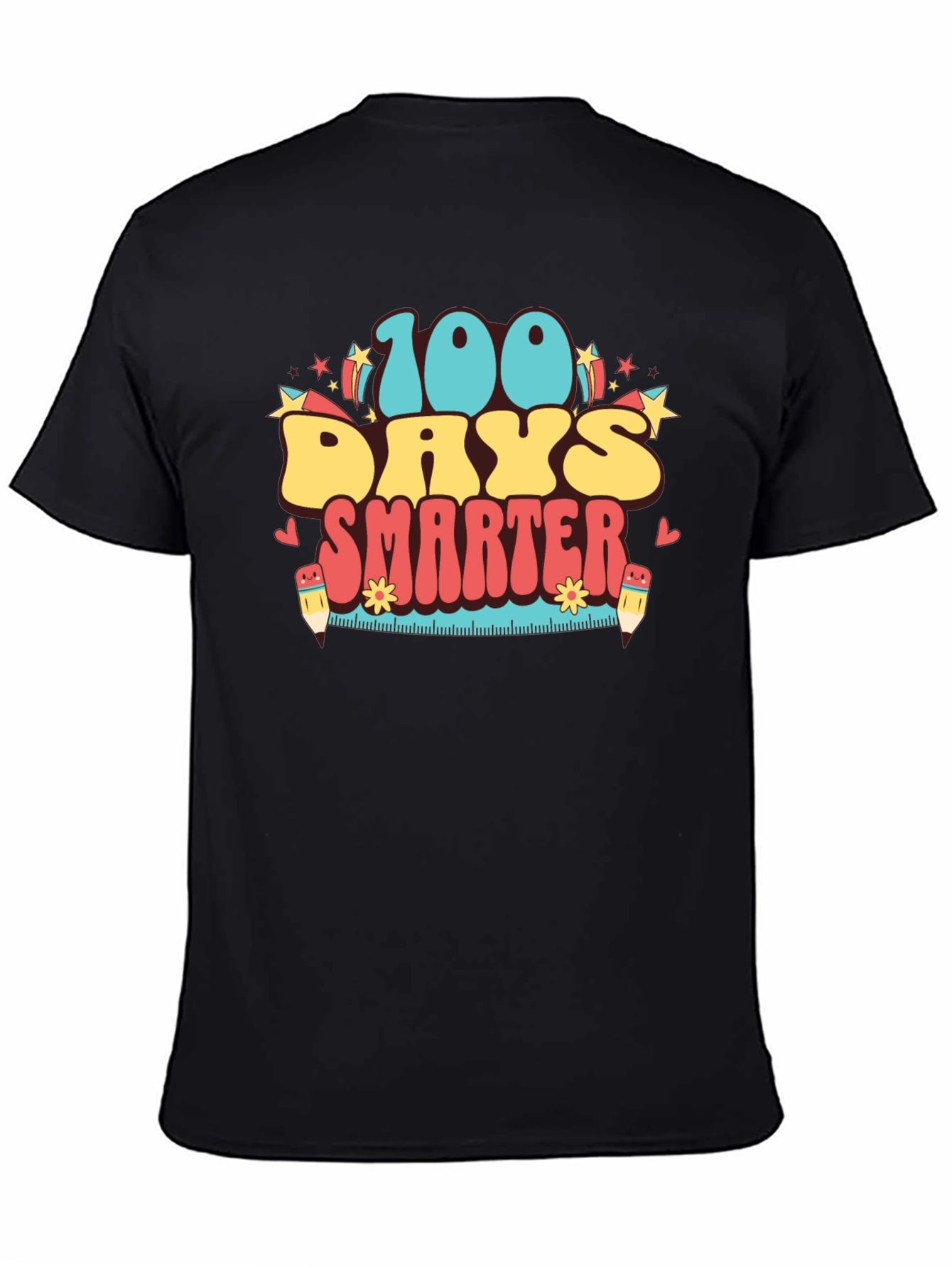 100 Days Smarter Retro T-Shirt