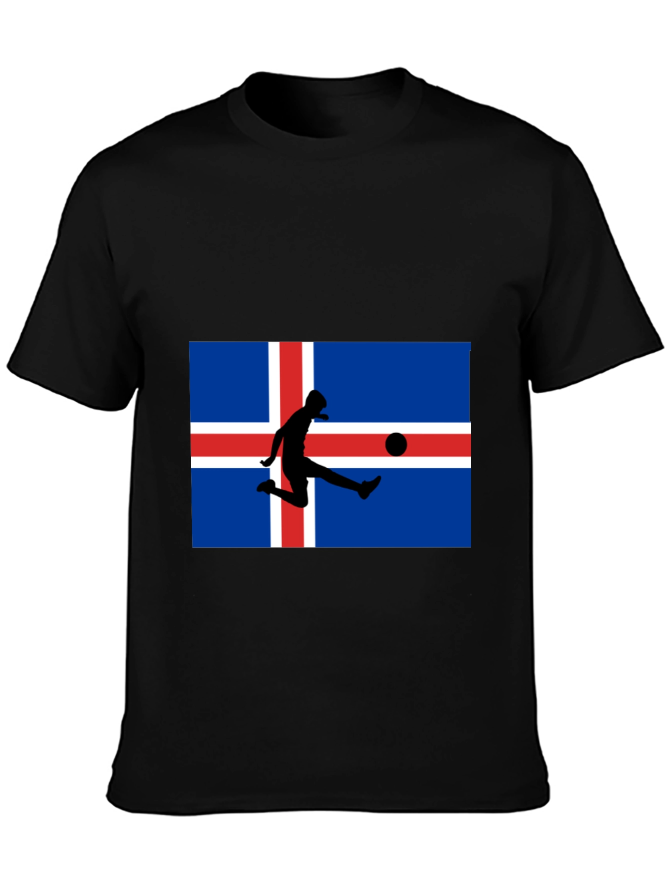 Iceland Flag Soccer T-Shirt