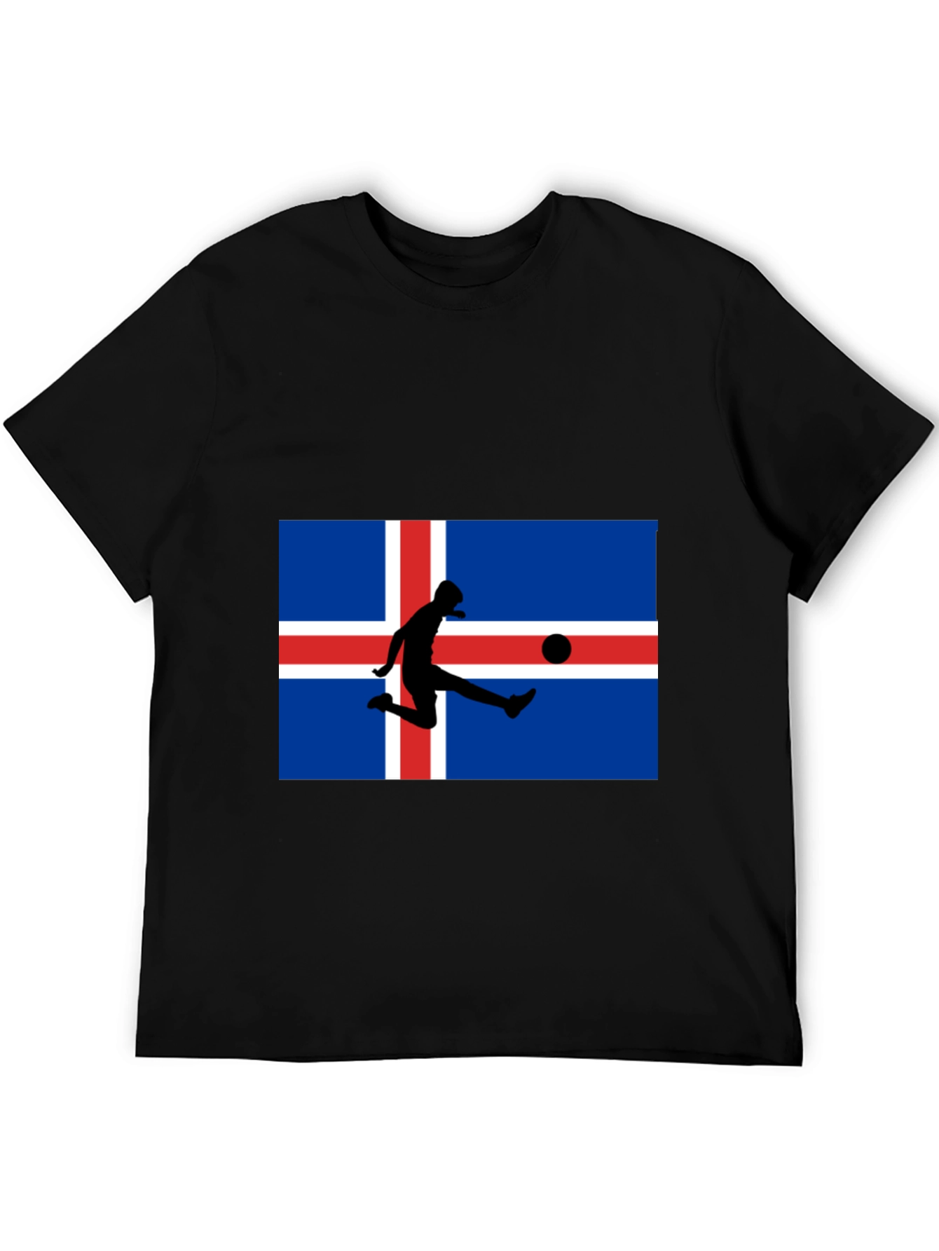 Iceland Flag Soccer T-Shirt