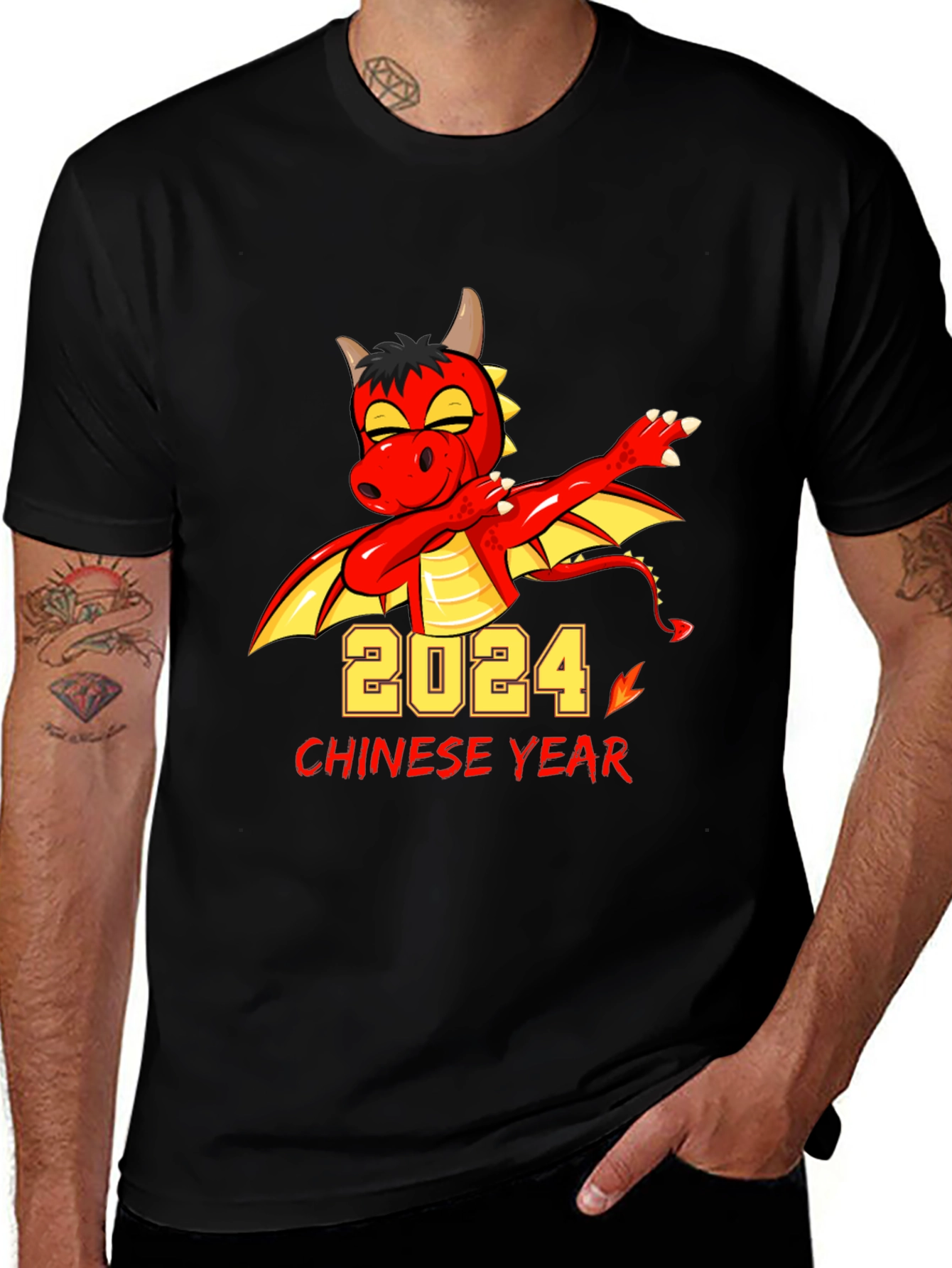 2024 Chinese Year Dragon Graphic Tee