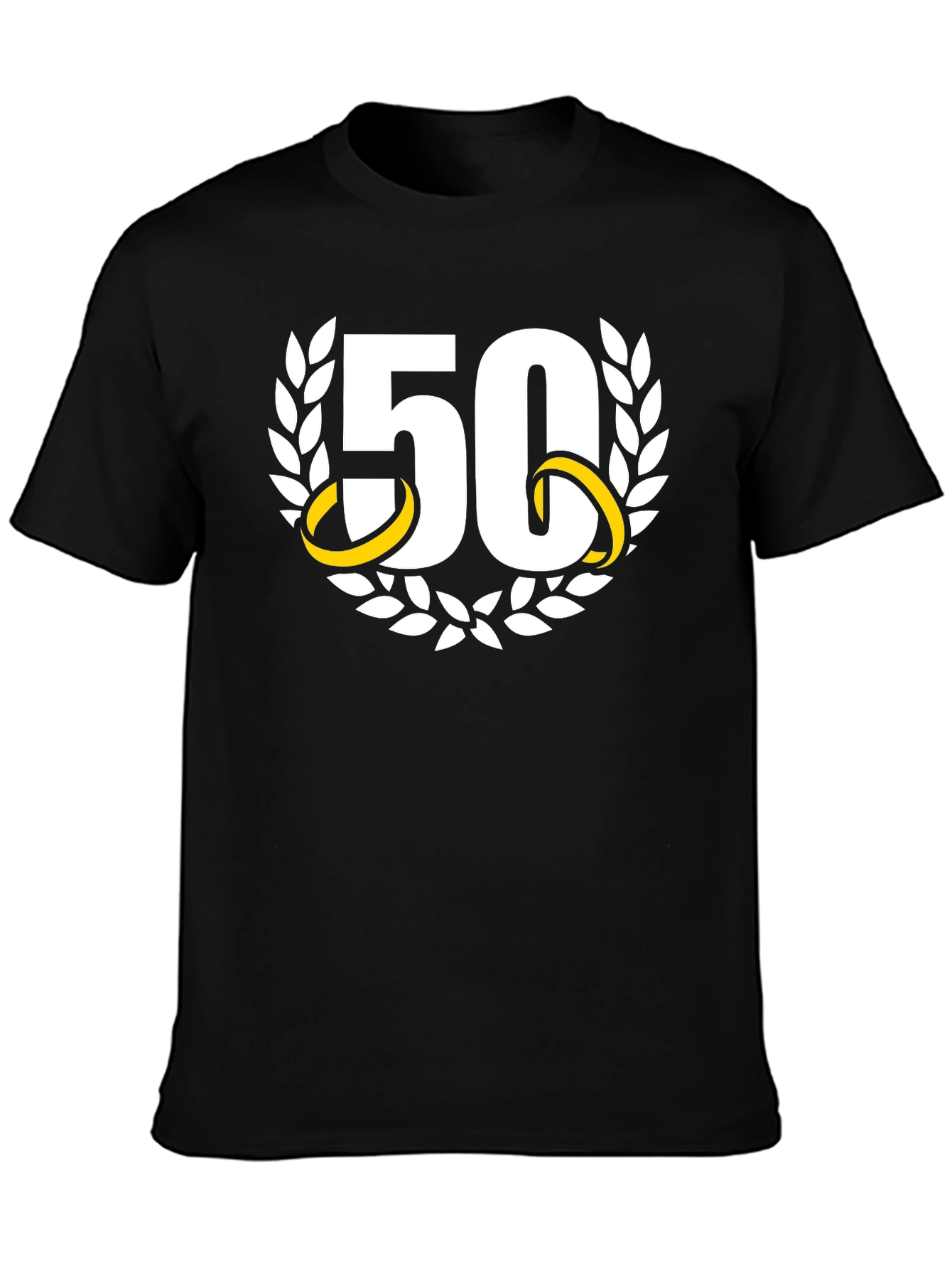 50th Anniversary Graphic Tee - Black