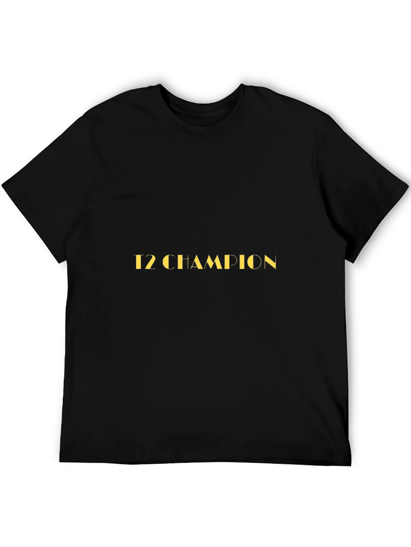 12 Champion Black T-Shirt