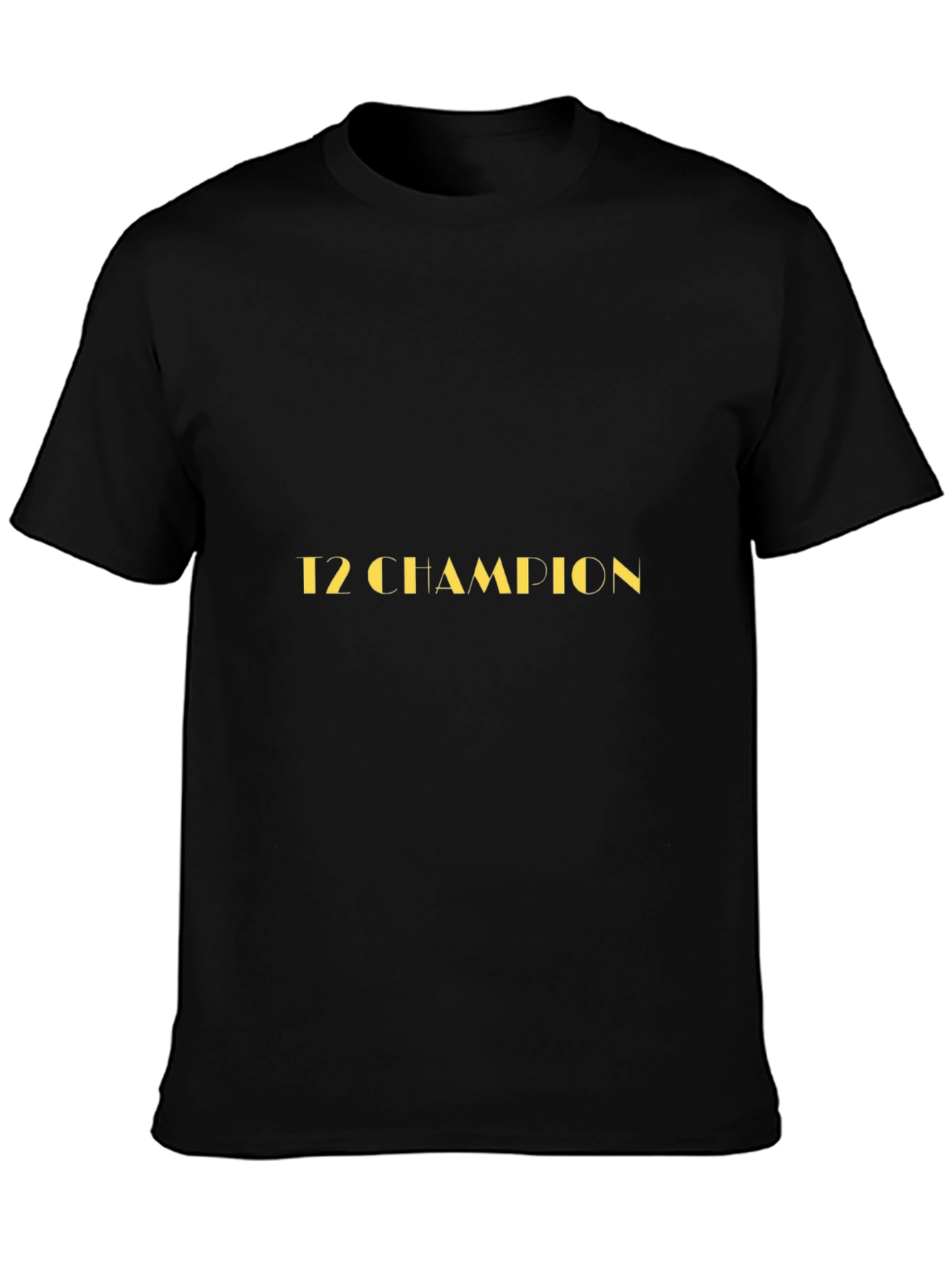 12 Champion Black T-Shirt